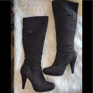 Tall Faux Suede Boots size 9